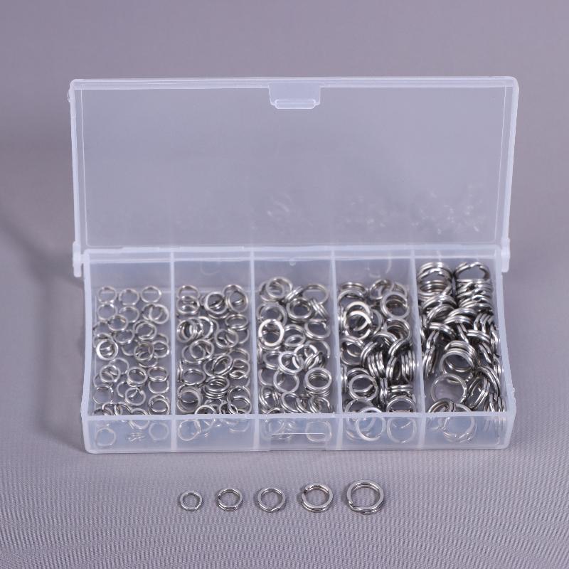 Fishing Lure Jig - مجموعة حلقات على شكل حرف O