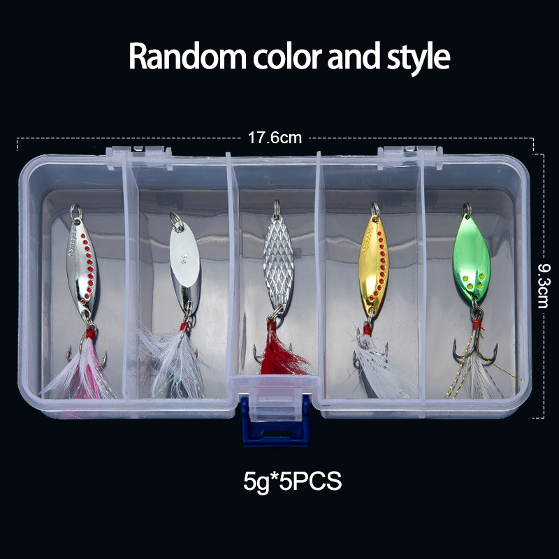 Fishing Lure Spinnerbait - ملعقة معدنية سبينر الصيد إغراء 5