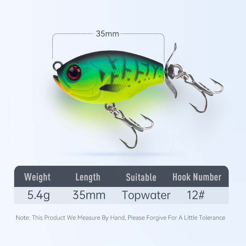 إغراء بوبر المملكة مع المروحة  - مراجعة Fishing Lure Spoon وسعره