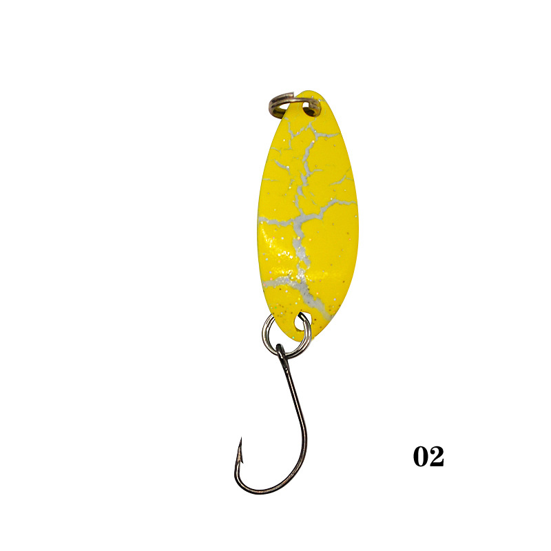 20 لون 3 جرام طعم صيد معدني مل - مراجعة Fishing Lure Spoon وسعره