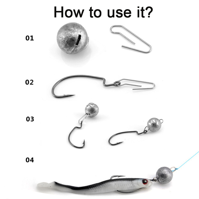 Simpleyi 5 قطعة/الوحدة الرصاص  - مراجعة Fishing Lure Jig وسعره