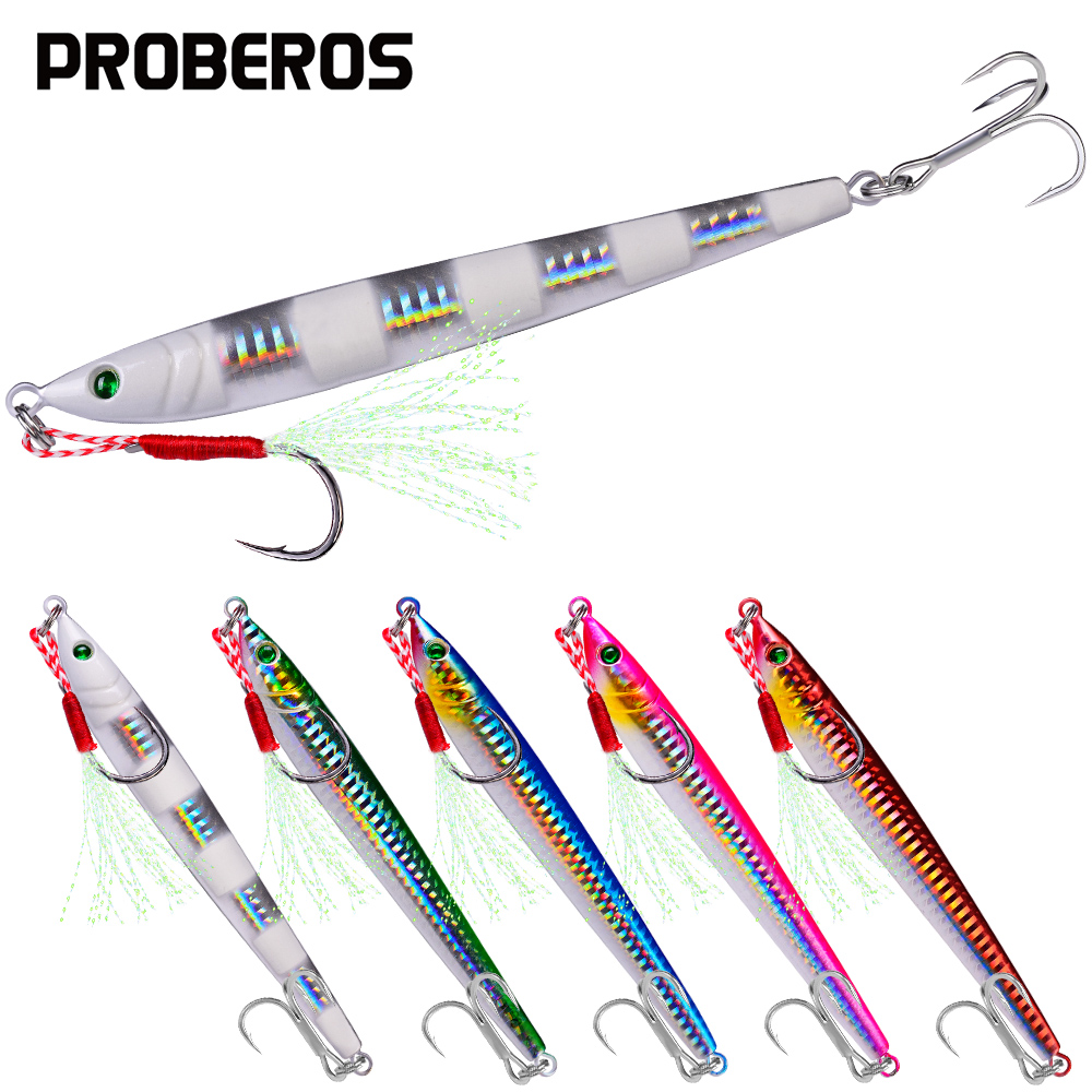 PROBEROS البحر الصيد معالجة 1  - مراجعة Fishing Lure Swimbait وسعره