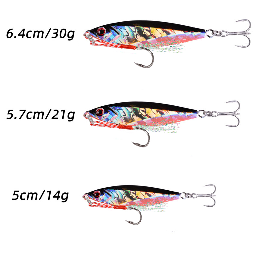 14 قطعة تهزهز معدنية VIB الصيد - مراجعة Fishing Lure Spoon وسعره