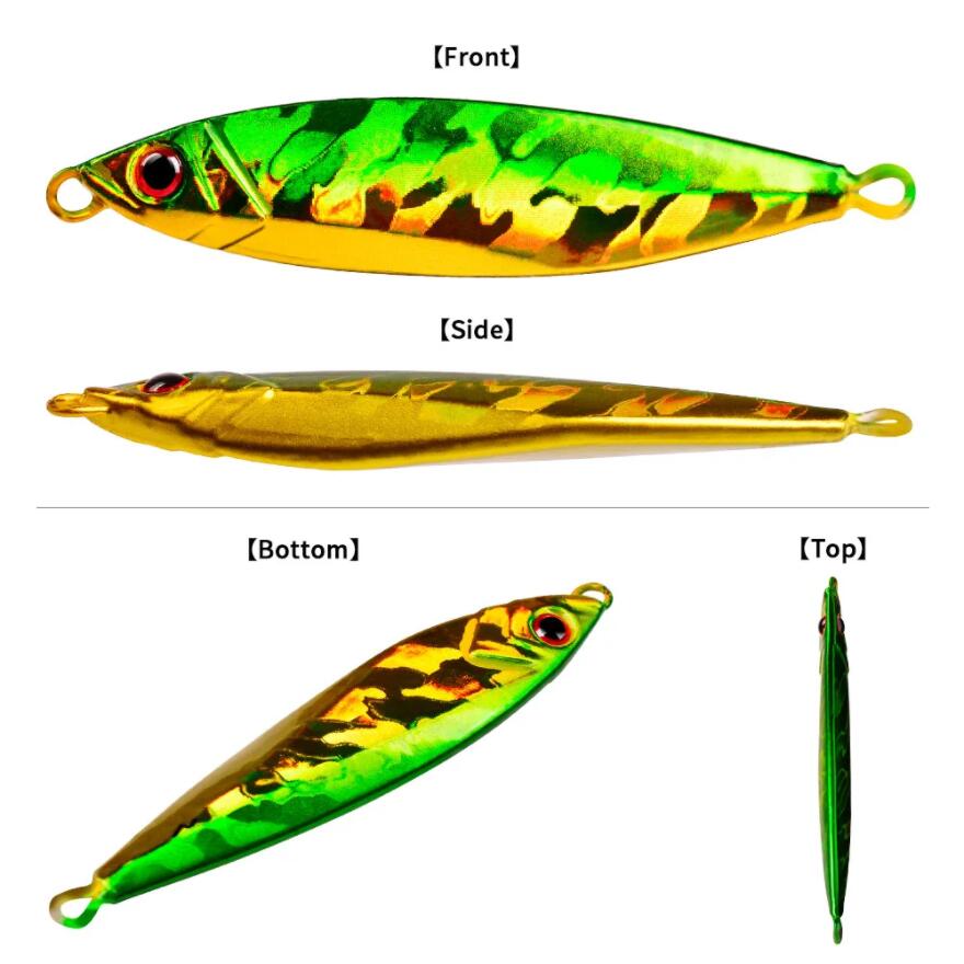 14 قطعة تهزهز معدنية VIB الصيد - مراجعة Fishing Lure Spoon وسعره