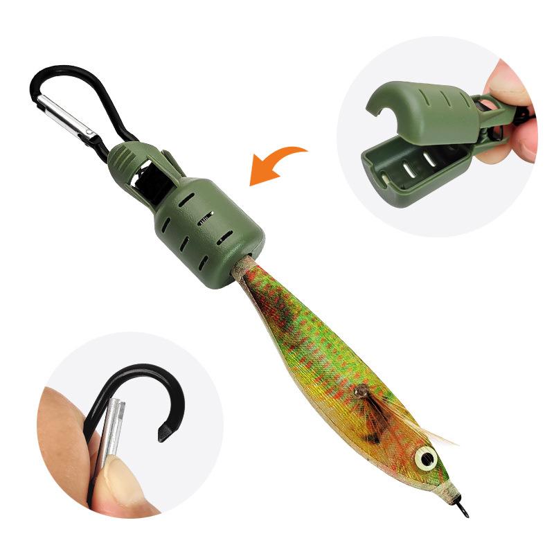 واقي طُعم صيد الحبار مع حلقة ت - مراجعة Fishing Lure Jig وسعره